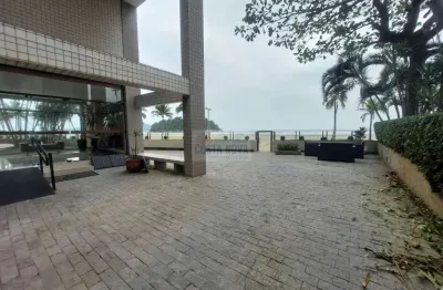 Apartmento de 160m², 2 quartos e 1 suíte , pé na areia no bairro josé menino em santos