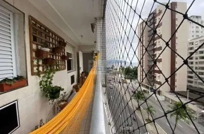 Apartamento, com 146m2, com 2 quartos, e varanda vista mar