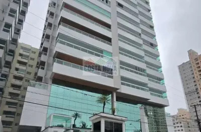 Apartamento 2 dormitórios com suíte, varanda gourmet, vista para o mar