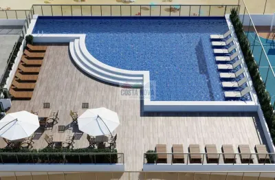 Apartamento com 2 quartos sendo 1 suíte, terraço gourmet, 2 vagas, bairro aviação - r$630 mil