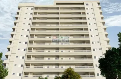 Aparamento com 2 quartos sendo 1 suíte, 2 banheiros, 1 vaga, lazer completo, bairro guilhermina