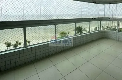 Apartamento com 2 quartos sendo 1 suíte, 2 banheiros, 1 vaga, lazer completo, frente mar