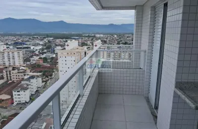 Apartamento à venda de 86m² , com 2 quartos, sendo 02 suítes,  aviação - praia grande - sp.