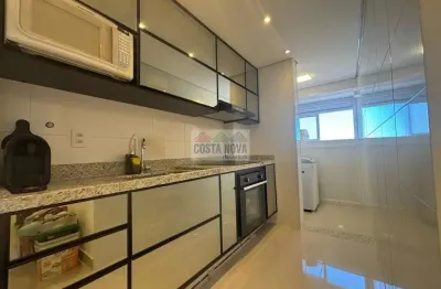 Apartamento no embaré, 5 quadras da praia próximo ao canal 4, 60 m², vaga demarcada