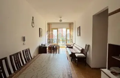 Apartamento à venda com 70m², 2 quartos, 1 vaga, frente ao mar no bairro tupi em praia grande