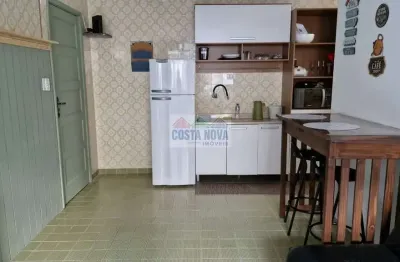 Kitnet à venda com 40m², 1 quarto, 1 banheiro e 1 vaga no bairro tupi em praia grande frente ao mar