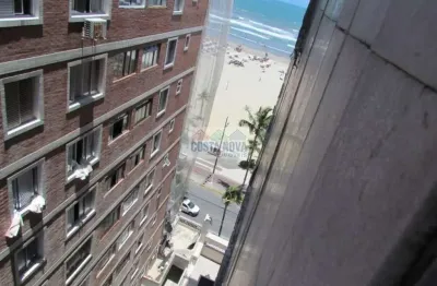 Apartamento de 1 dormitório com vista mar - avenida da praia - aviação