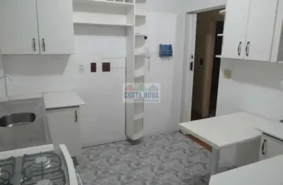 Apartamento de 62m² á venda, com 2 quartos, 1 banheiro e vaga para garagem no bairro embaré - santos