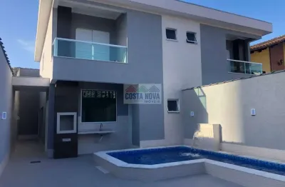 Sobrado à venda com 135m², 3 quartos sendo suítes, 1 sala e 3 vagas para garagem no bairro tupi