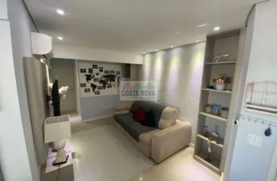 Apartamento com 3 dormitórios sendo 2 suítes, 3 banheiros, 2 vagas, bairro itararé, são vicente