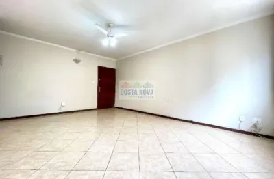Apartamento com 2 quartos sendo 1 suíte, 3 banheiros, 1 vaga, 110 m².  frente para praia do gonzaga