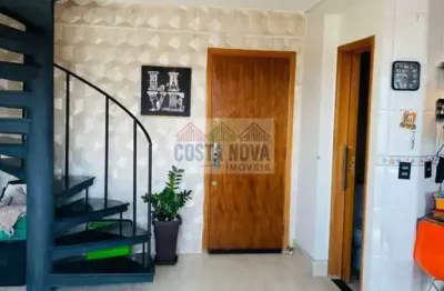 Triplex com 3 dormitórios, terraço e escritório no embaré, em localização privilegiada