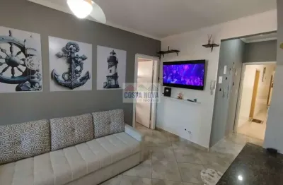 Apartamento 51m2 - aviação - 02 dormitórios - mobiliado - 02 quadras da praia