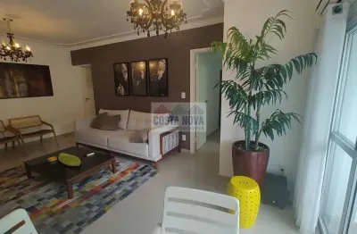 Apartamento 3 dormitórios, 1 suite, lazer completo na praia da enseada no guarujá
