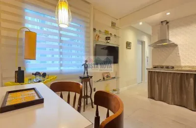 Apartamento com 30m² à 115 metros da praia do canal 4. mobiliado pronto para morar
