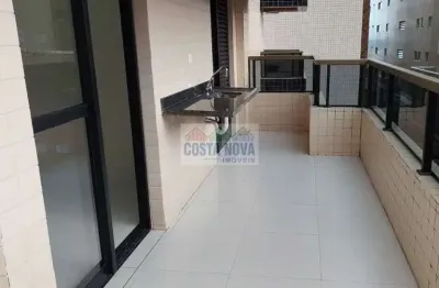Apartamento com 2 dormitórios em prédio com lazer no canto do forte - praia grande -  sp