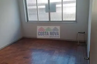 Apartamento com 1 quarto à venda na rua nascimento, 11, embaré, santos