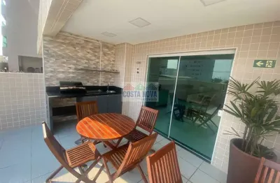 Apartamento frente mar de 3 dormitórios a 200 metros do novo shopping de praia grande