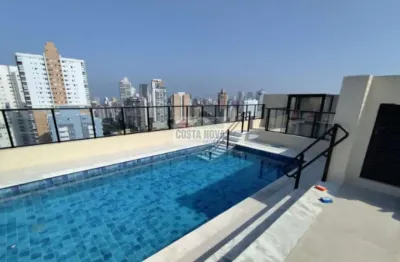 Apartamento na Ponta da Praia , 2 quartos , 1 vaga e vista para o mar em Santos