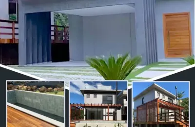 Casa 3 suítes condomínio fechado, praia de taquaras, balneário camboriú