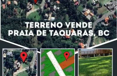 Condomínio fechado na praia de taquaras, balneário camboriú, sc. lote de 319,60 m² a 250 metros da praia.
