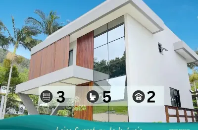 Casa com 3 suítes em cond. fechado praia de taquaras balneário camboriú sc