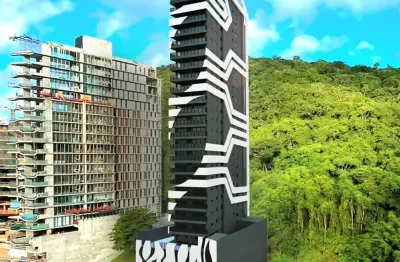 3 suites com linda vista rio e mata, bairro fazenda- itajaí