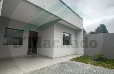 Casa para venda em araucária, estação, 3 dormitórios, 1 banheiro, 1 vaga