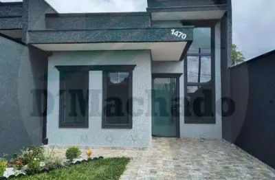 Casa para venda em fazenda rio grande, gralha azul, 3 dormitórios, 1 suíte, 1 banheiro, 1 vaga