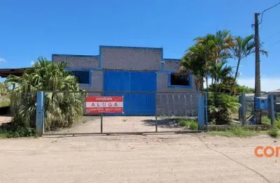 Pavilhão para alugar, 540 m² por r$ 4.200,00/mês - belém novo - porto alegre/rs