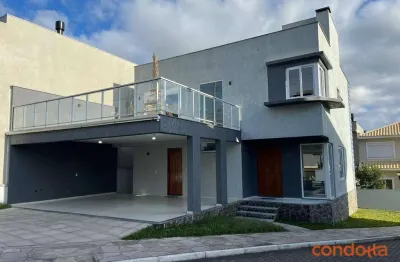 Sobrado com 3 dormitórios para alugar, 226 m² por r$ 7.119,86/mês - hípica - porto alegre/rs