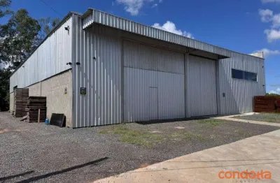 Pavilhão para alugar, 695 m² por r$ 11.567,00/mês - novo esteio - esteio/rs