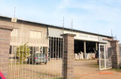Pavilhão para alugar, 450 m² por r$ 16.600,00 - restinga nova - porto alegre/rs