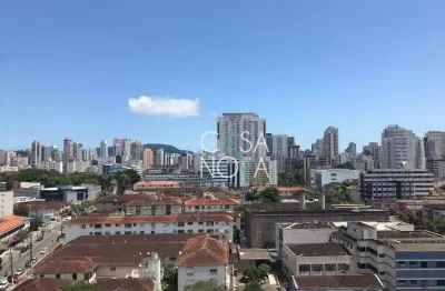 Cobertura com 3 dormitórios à venda, 134 m² por r$ 800.000,00 - boqueirão - santos/sp