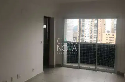 Apartamento com 1 dormitório para alugar, 50 m² por r$ 3.500,00/mês - ponta da praia - santos/sp