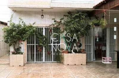 Sobrado com 3 dormitórios à venda, 202 m² por r$ 800.000,00 - maracanã - praia grande/sp