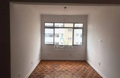 Apartamento com 3 dormitórios para alugar, 131 m² por R$ 4.762,85/mês - Embaré - Santos/SP