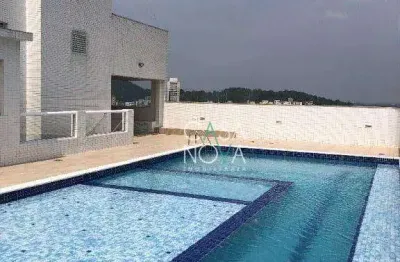 Apartamento com 2 dormitórios, 86 m² - venda por r$ 679.889,00 ou aluguel por r$ 3.500,00/mês - vila valença - são vicente/sp