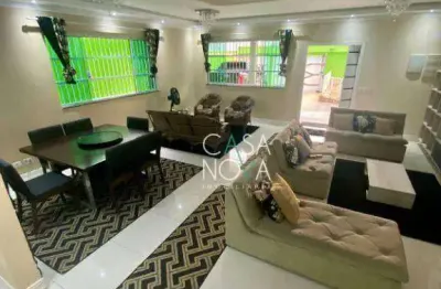 Sobrado com 5 dormitórios à venda, 300 m² por r$ 1.900.000,00 - solemar - praia grande/sp