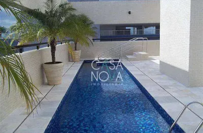 Apartamento palazzo embaré com 3suítes à venda, 150 m² por r$ 2.450.000 - embaré - santos/sp