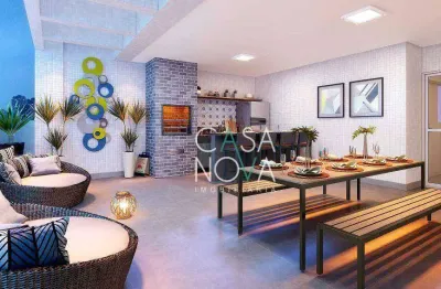 Apartamento com 3 dormitórios à venda, 83 m² por r$ 1.051.000,00 - boqueirão - santos/sp