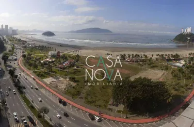 Apartamento com 3 dormitórios, 187 m² - venda por r$ 1.300.000,00 ou aluguel por r$ 9.000,00/mês - itararé - são vicente/sp