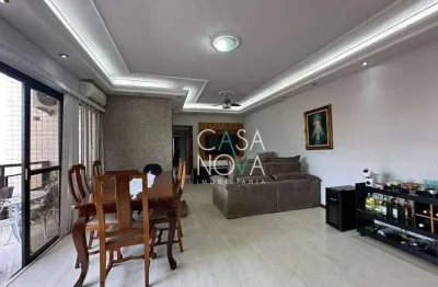 Apartamento com 3 dormitórios à venda, 135 m² por r$ 850.000,00 - marapé - santos/sp