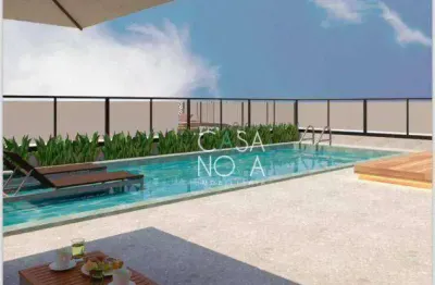 Apartamento com 2 dormitórios à venda, 70 m² por r$ 835.000,00 - josé menino - santos/sp