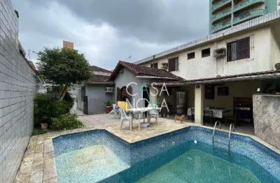 Casa com 2 dormitórios à venda, 200 m² por r$ 1.400.000,00 - embaré - santos/sp