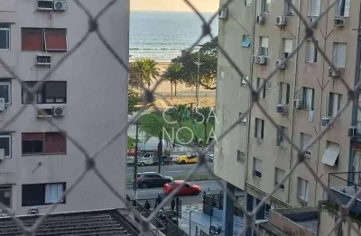 Kitnet com 1 dormitório para alugar, 30 m² por r$ 2.500,00/mês - boqueirão - santos/sp