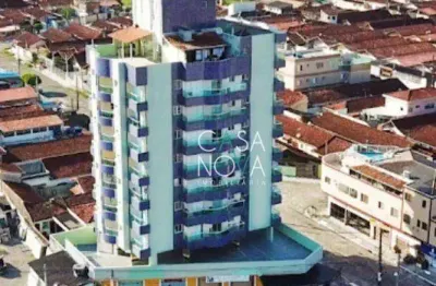 Apartamento com 1 dormitório à venda, 62 m² por r$ 220.000,00 - caiçara - praia grande/sp