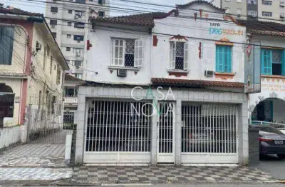Sobrado com 3 dormitórios à venda por r$ 1.100.000,00 - marapé - santos/sp