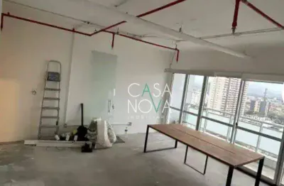 Sala, 44 m² - venda por r$ 405.000,00 ou aluguel por r$ 3.400,00/mês - encruzilhada - santos/sp