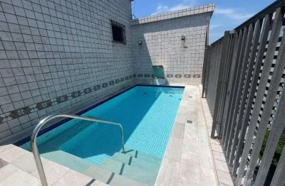 Cobertura com 3 dormitórios à venda, 257 m² por r$ 2.700.000,00 - ponta da praia - santos/sp